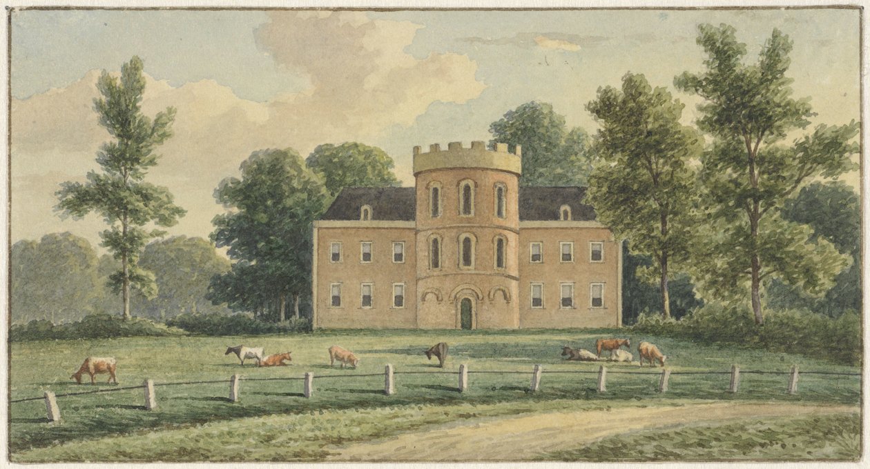 The House de Wildenborch, near Lochem by Christianus Hendricus Hein