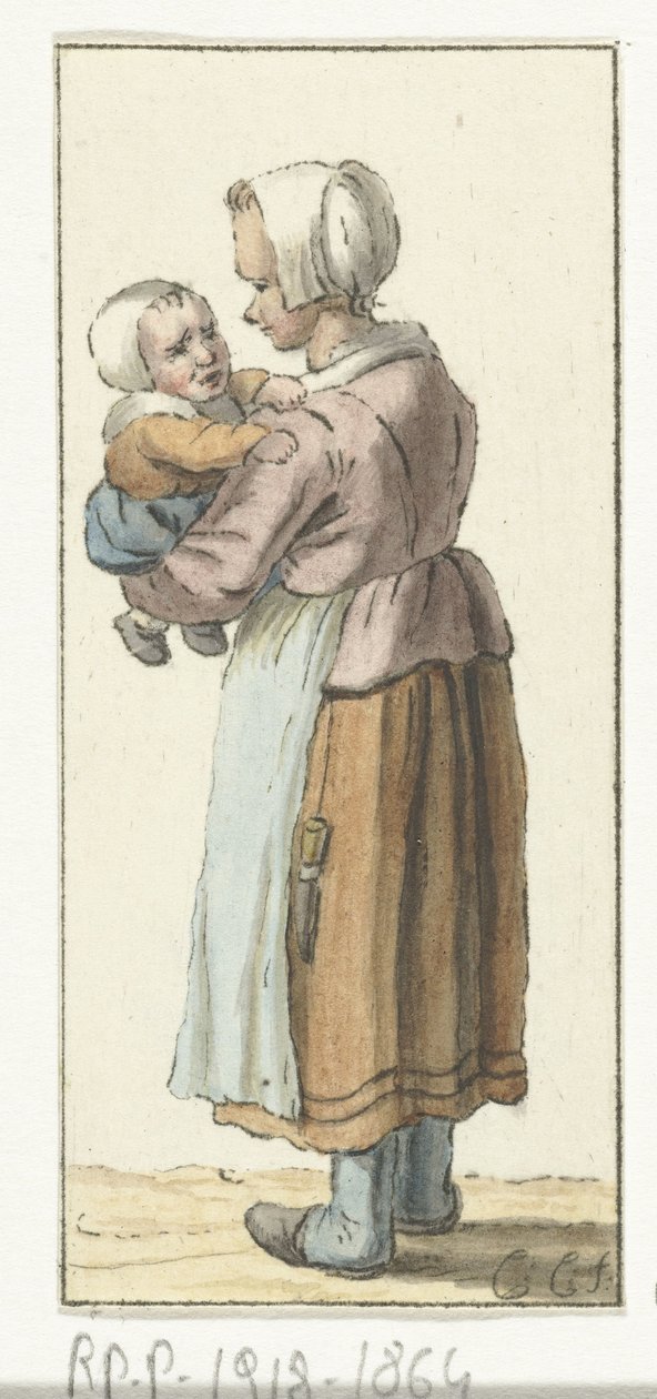 Mother with Child by Christina Chalon