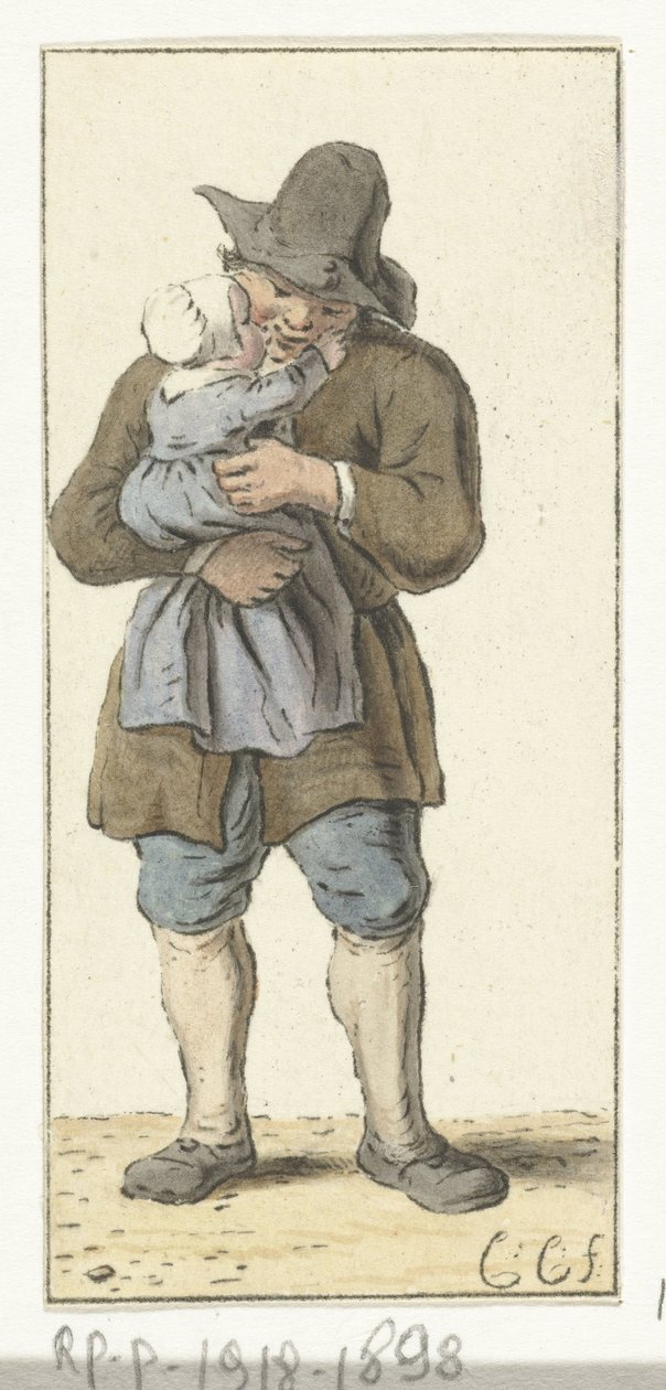 Father with Child by Christina Chalon