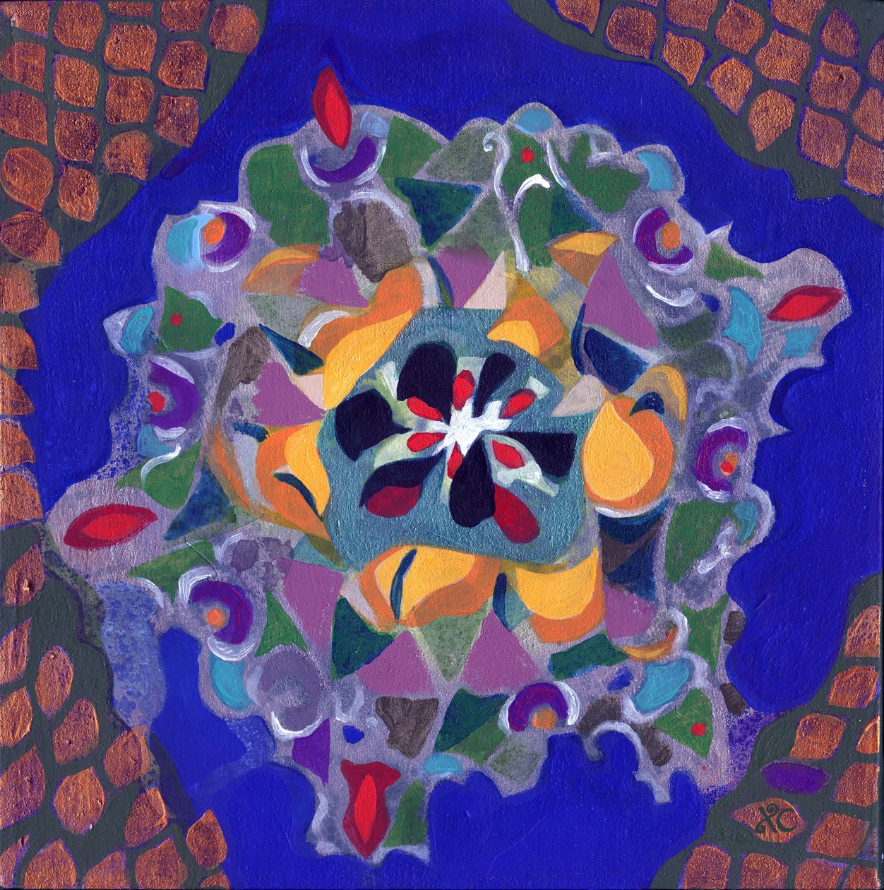 Meditation 10, c. 2017 by Christina Saj