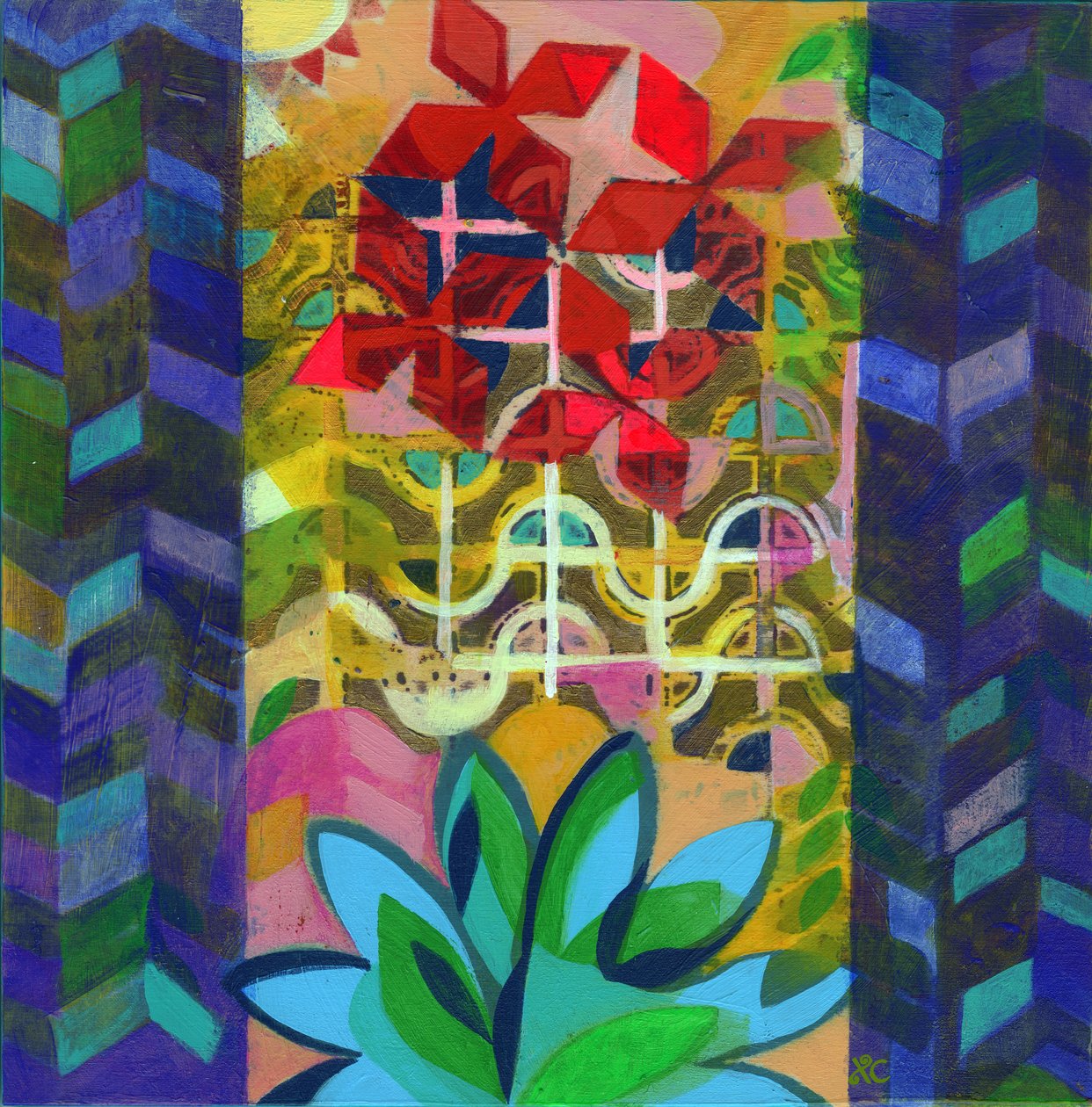 Meditation 14, c. 2017 by Christina Saj