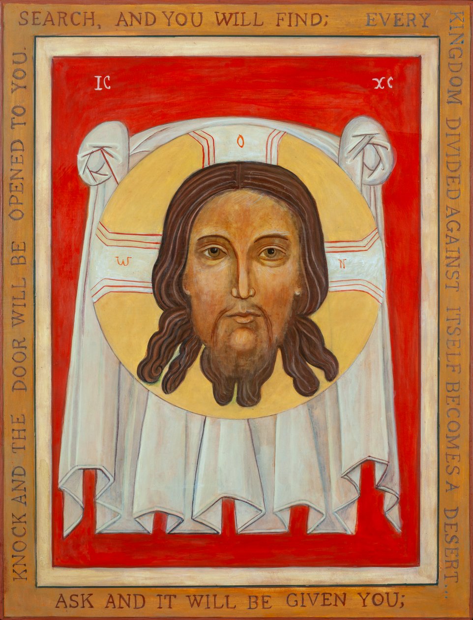 The Holy Face Icon by Christine Hales