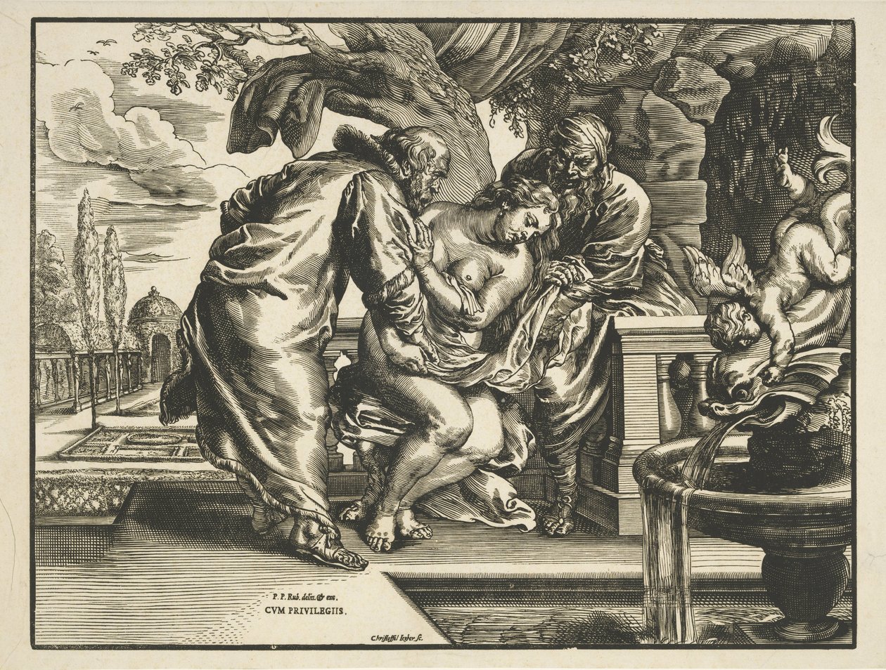 Susanna and the Elders by Christoffel Jegher