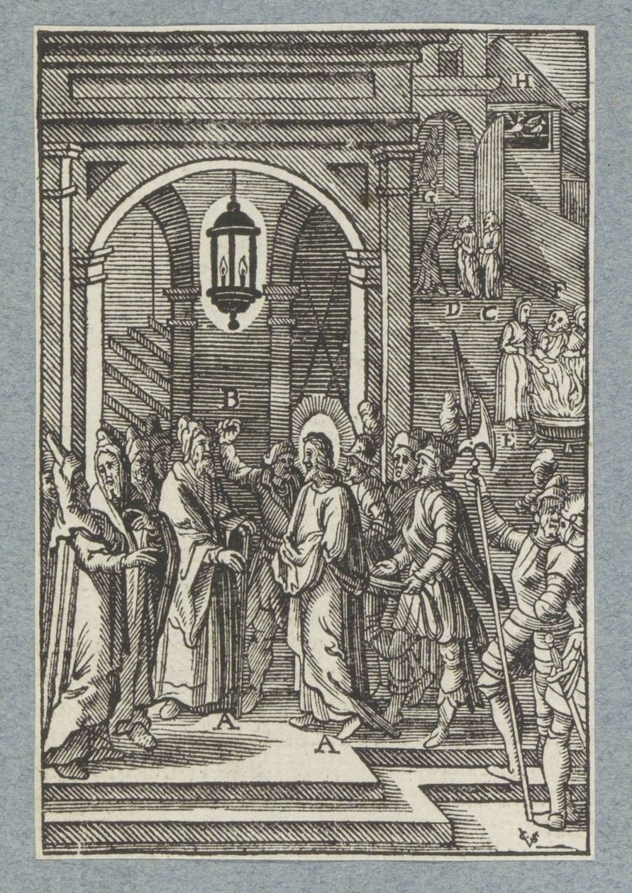Christ Before Annas by Christoffel van Sichem (II)