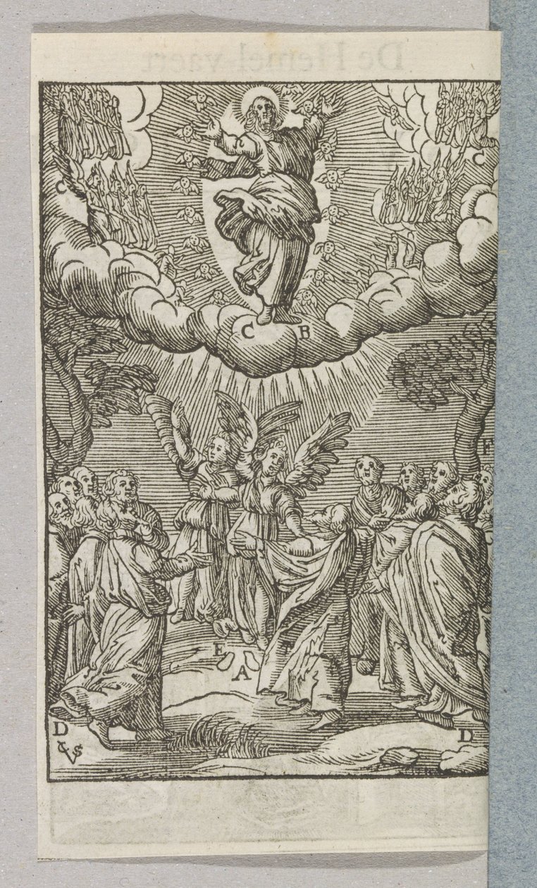 Ascension of Christ by Christoffel van Sichem (II)