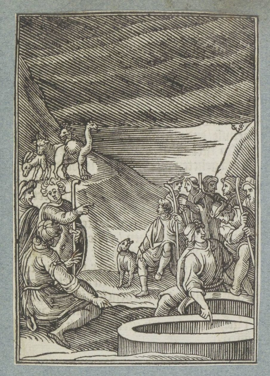 Joseph Thrown into the Pit by Christoffel van Sichem (II)