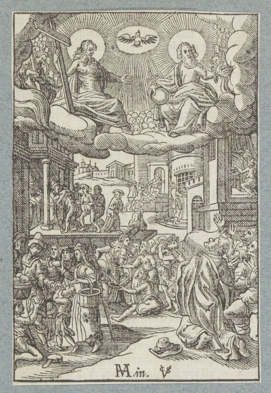 Our Father in Heaven, Hallowed Be Your Name by Christoffel van Sichem (II)
