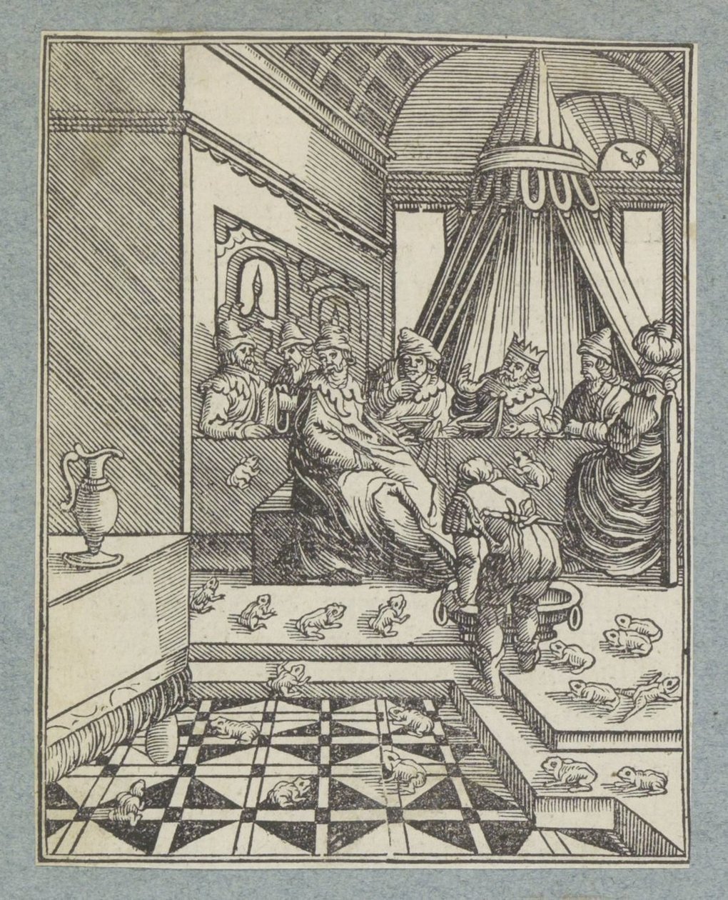 Plague of Frogs by Christoffel van Sichem (II)