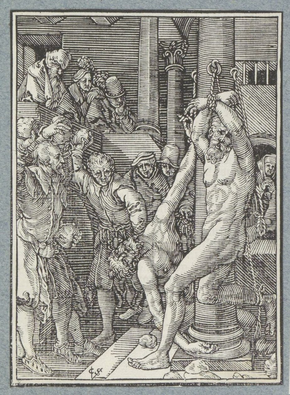 Stoning of the Elders by Christoffel van Sichem (II)