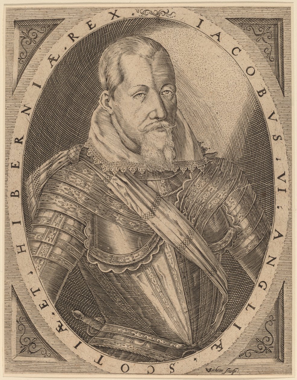 James I, King of Great Britain by Christoffel van Sichem I