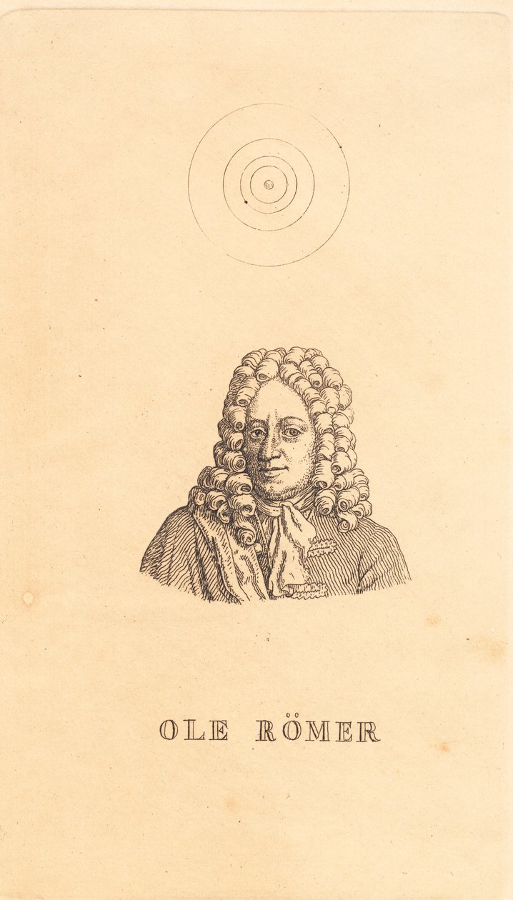 Ole Rømer by Christoffer Wilhelm Eckersberg