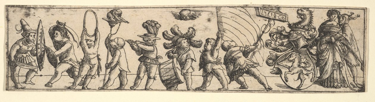 Frieze with children, 1531 by Christoph Bockstorffer