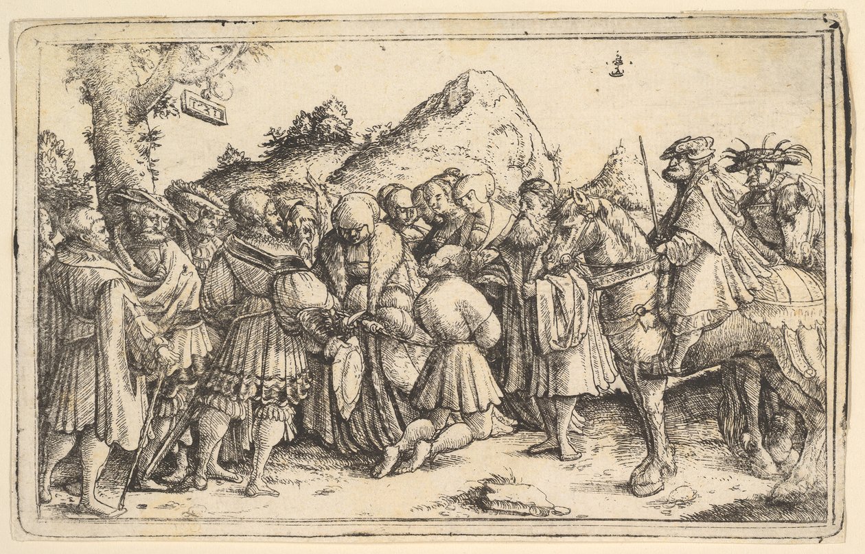The Pardoning of a Criminal, 1531 by Christoph Bockstorffer