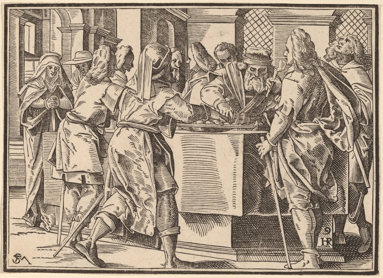 Christ Tells His Disciples of the Last Judgment by Christoph Murer