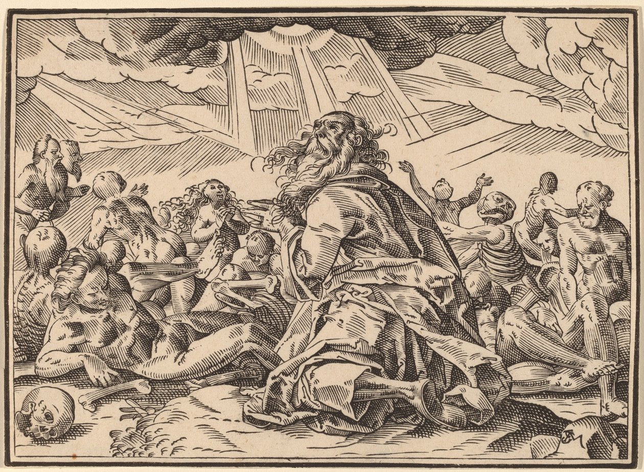 Christ Tells His Disciples of the Last Judgment by Christoph Murer