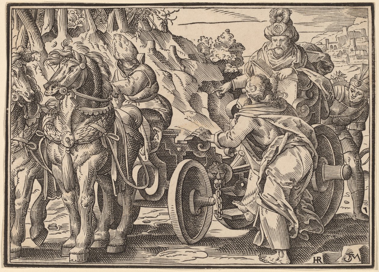 Christ Tells His Disciples of the Last Judgment by Christoph Murer