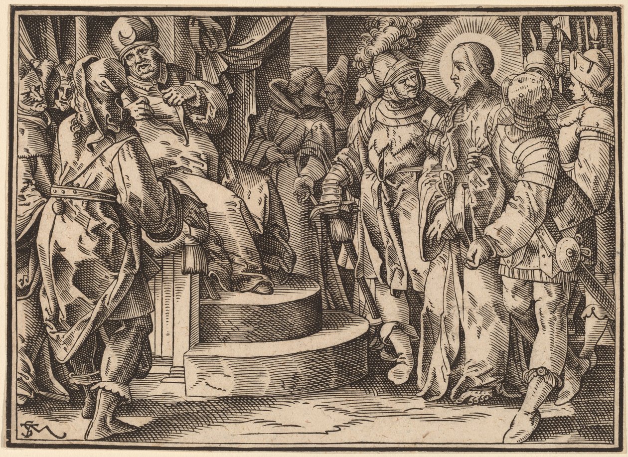 Christ Tells His Disciples of the Last Judgment by Christoph Murer