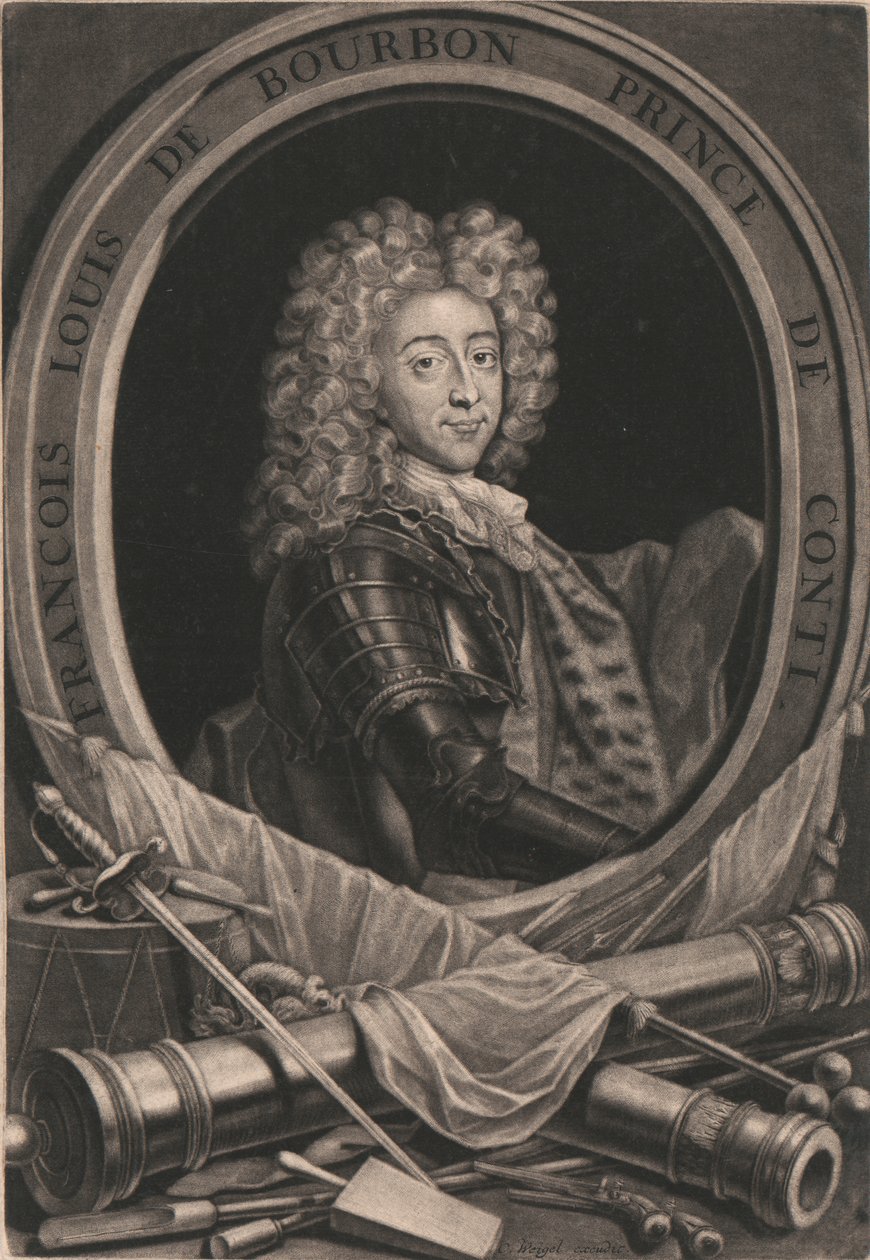 Francois Louis De Bourbon, Prince de Conti by Christoph Weigel