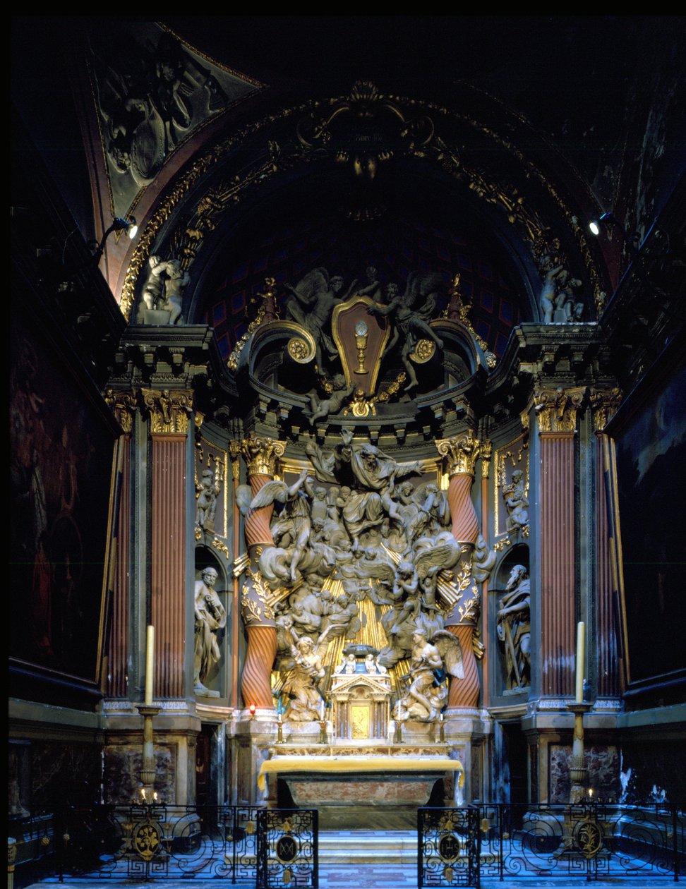Altarpiece of the Chapel of Corpus Domini - Cathedrale Sainte Marie Majeure, Toulon by Christophe Veyrier