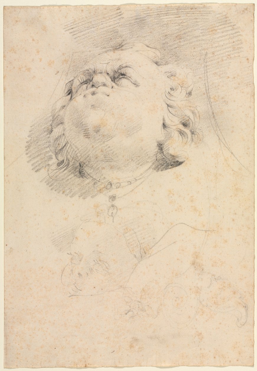 Sketch of Heads after Giambologna