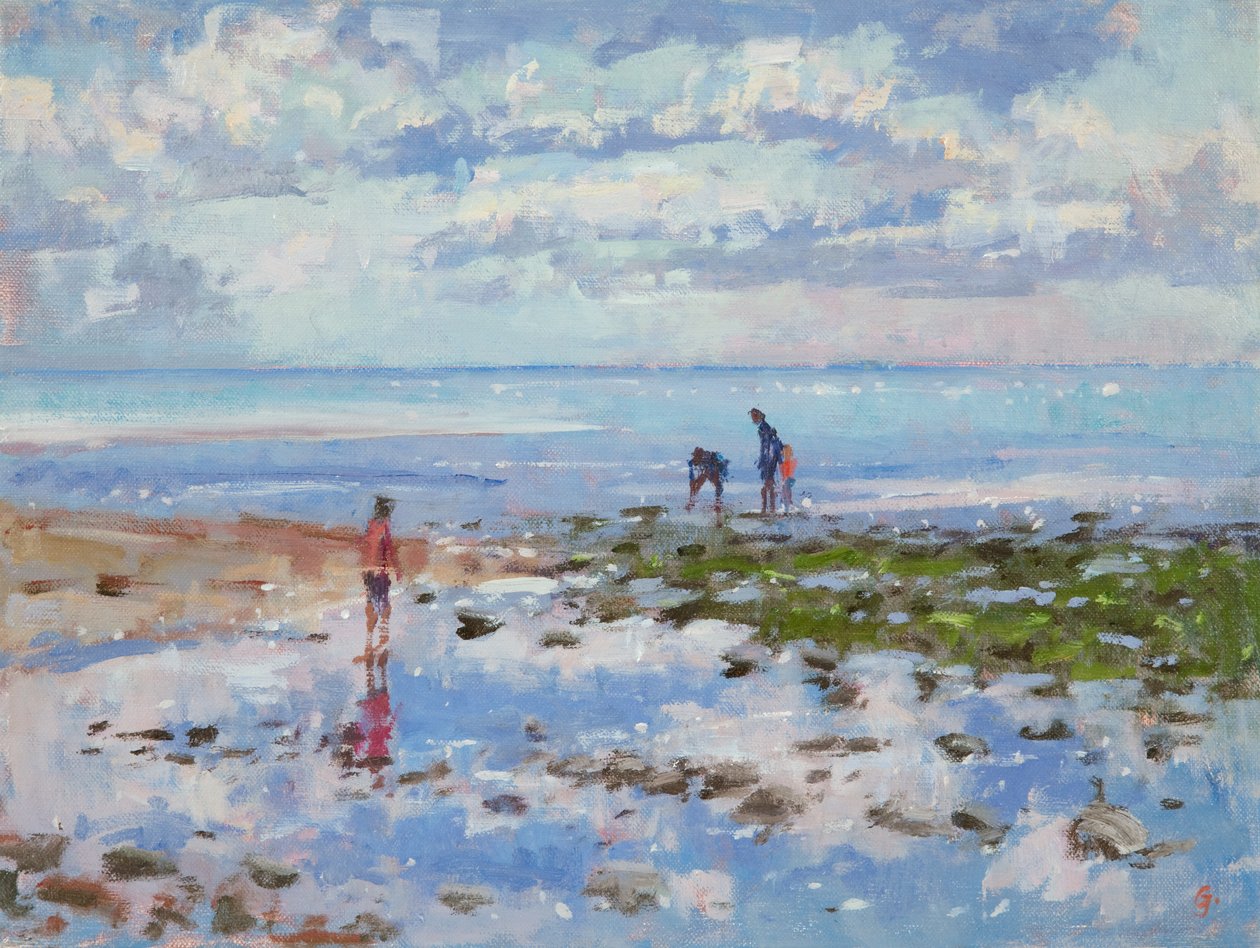 Low Tide Charmouth, 2012 by Christopher Glanville