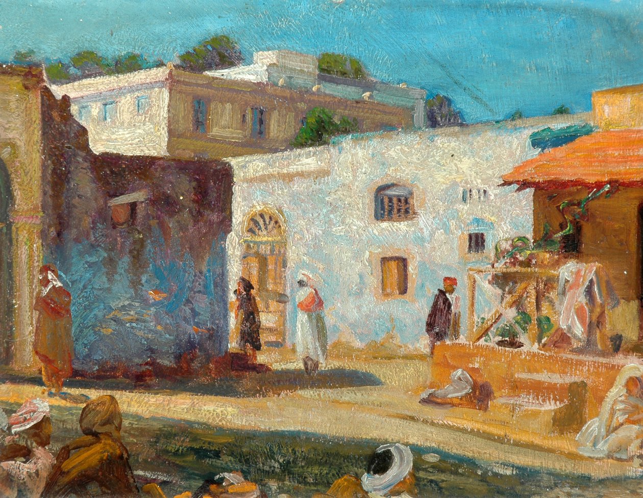 Street Scene in Tangiers by Christopher Williams