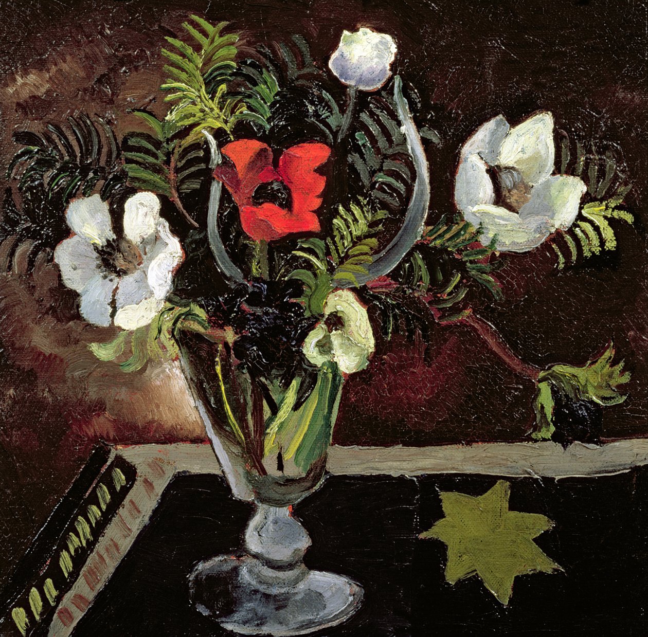 Anemones in a Glass by Christopher Wood