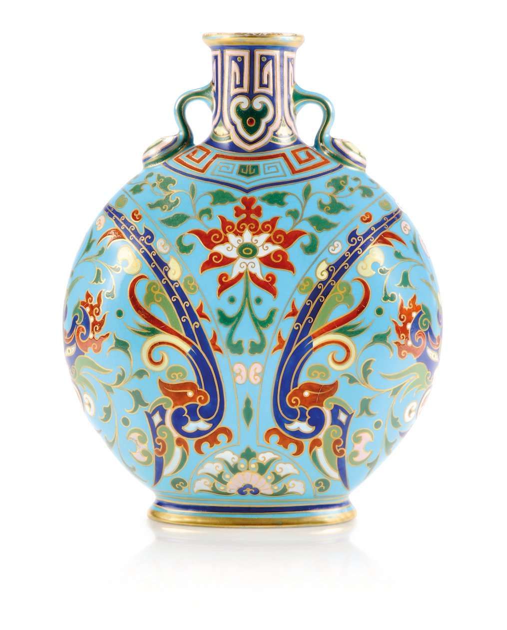 Minton Cloisonne Vase by Christopher Dresser