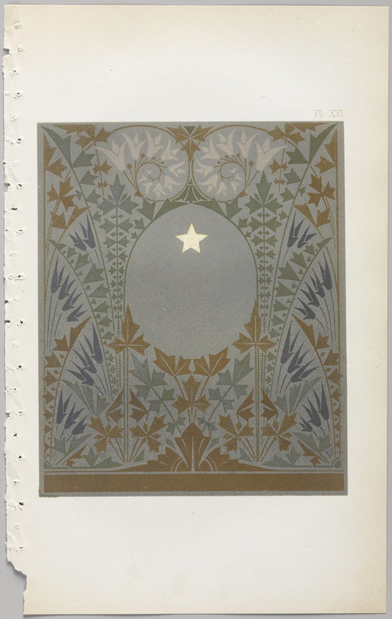 The Art of Decorative Design: With an Appendix, Giving the Hours of the Day at Which Flowers Open, Published by Day & Son, London, 1862 by Christopher Dresser