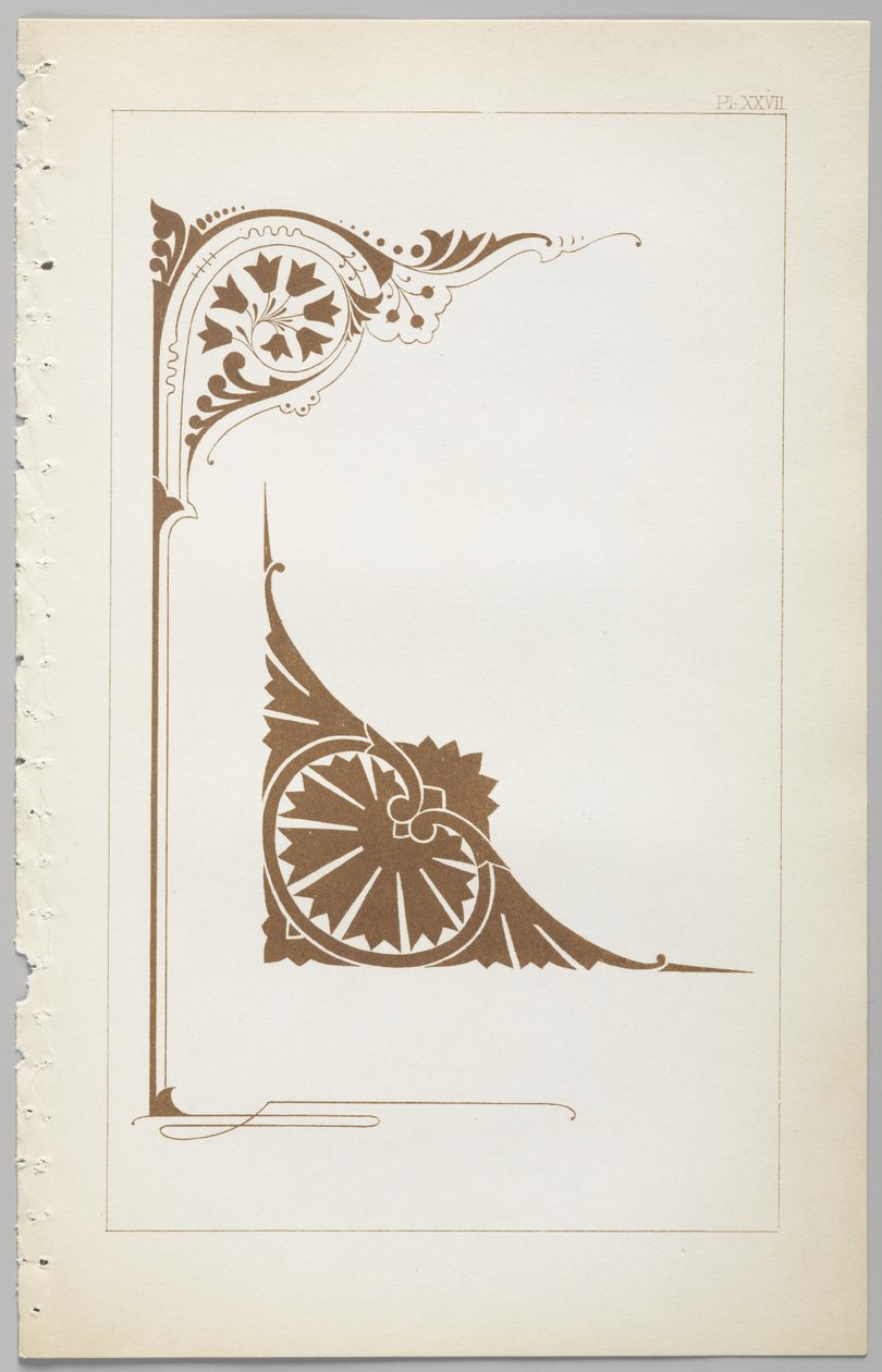 The Art of Decorative Design: With an Appendix, Giving the Hours of the Day at Which Flowers Open, Published by Day & Son, London, 1862 by Christopher Dresser