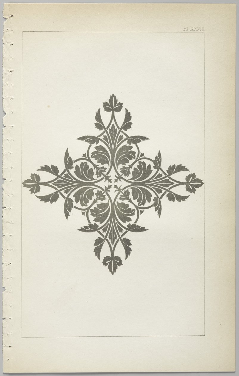 The Art of Decorative Design: With an Appendix, Giving the Hours of the Day at Which Flowers Open, Published by Day & Son, London, 1862 by Christopher Dresser