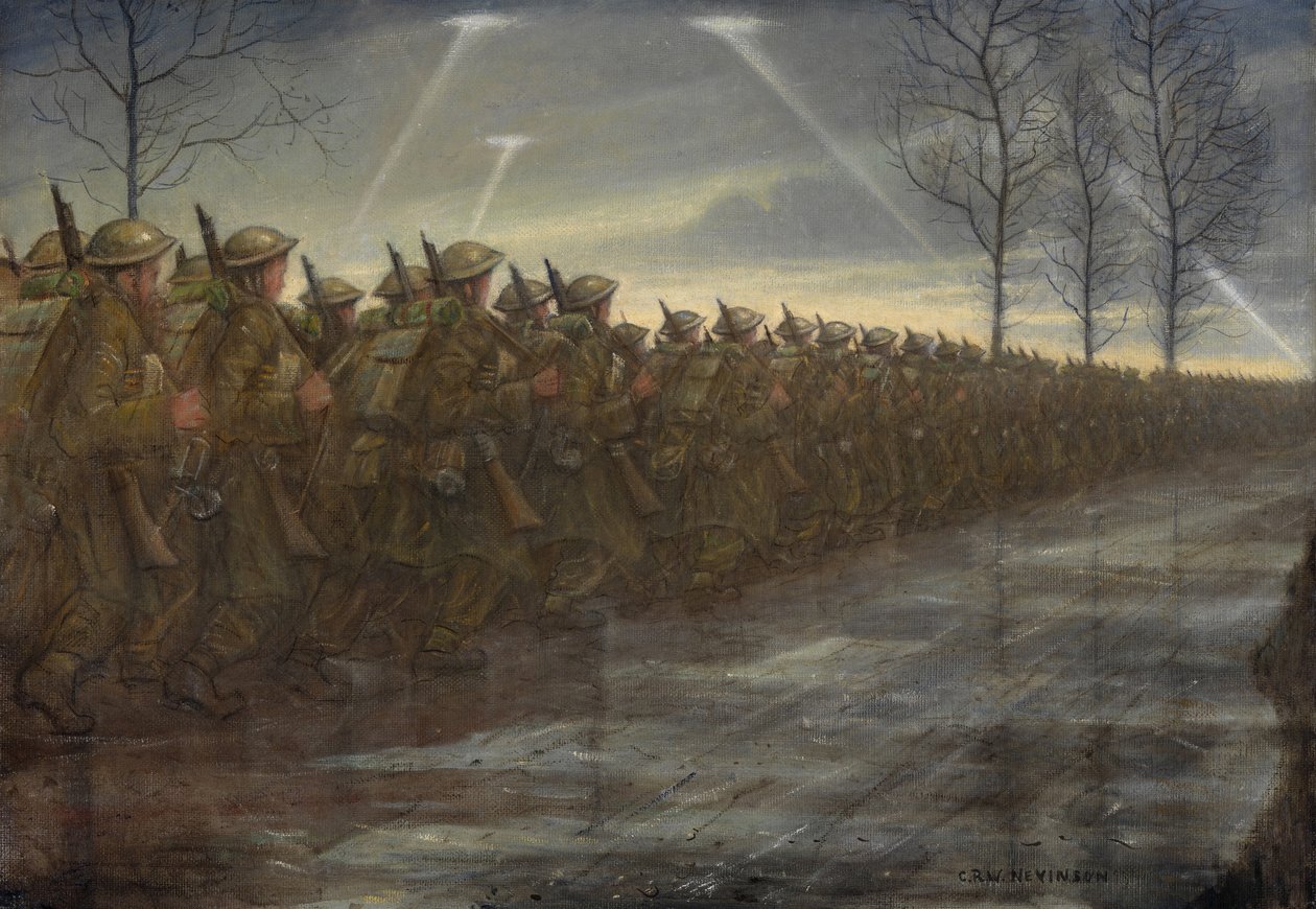 March of Civilization by Christopher Richard Wynne Nevinson