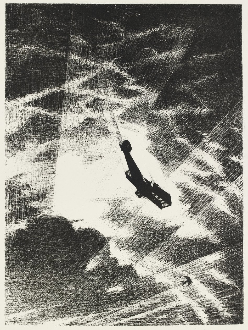 Swooping Down on a Taube by Christopher Richard Wynne Nevinson