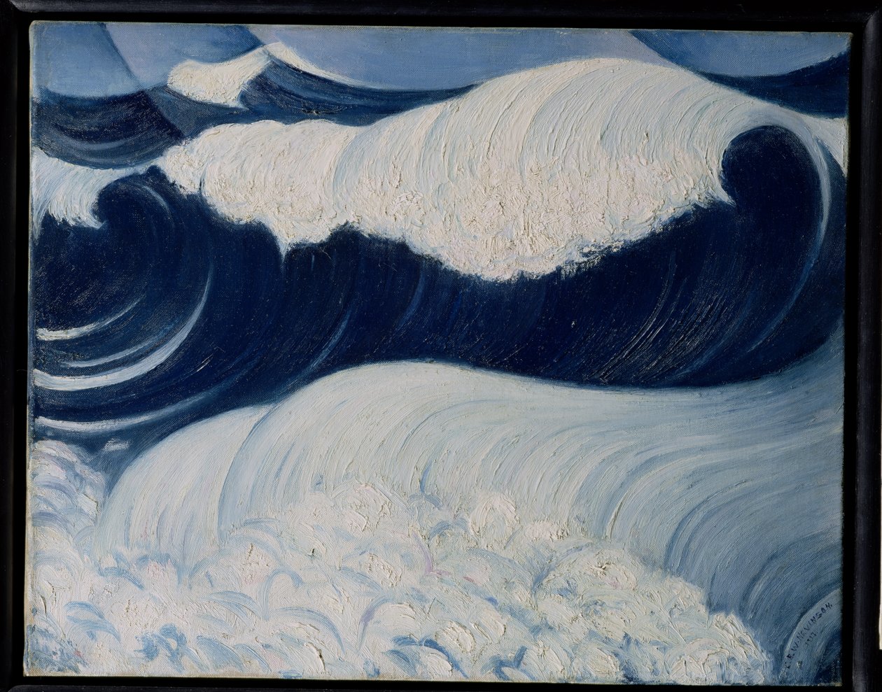 The Wave, 1917 by Christopher Richard Wynne Nevinson