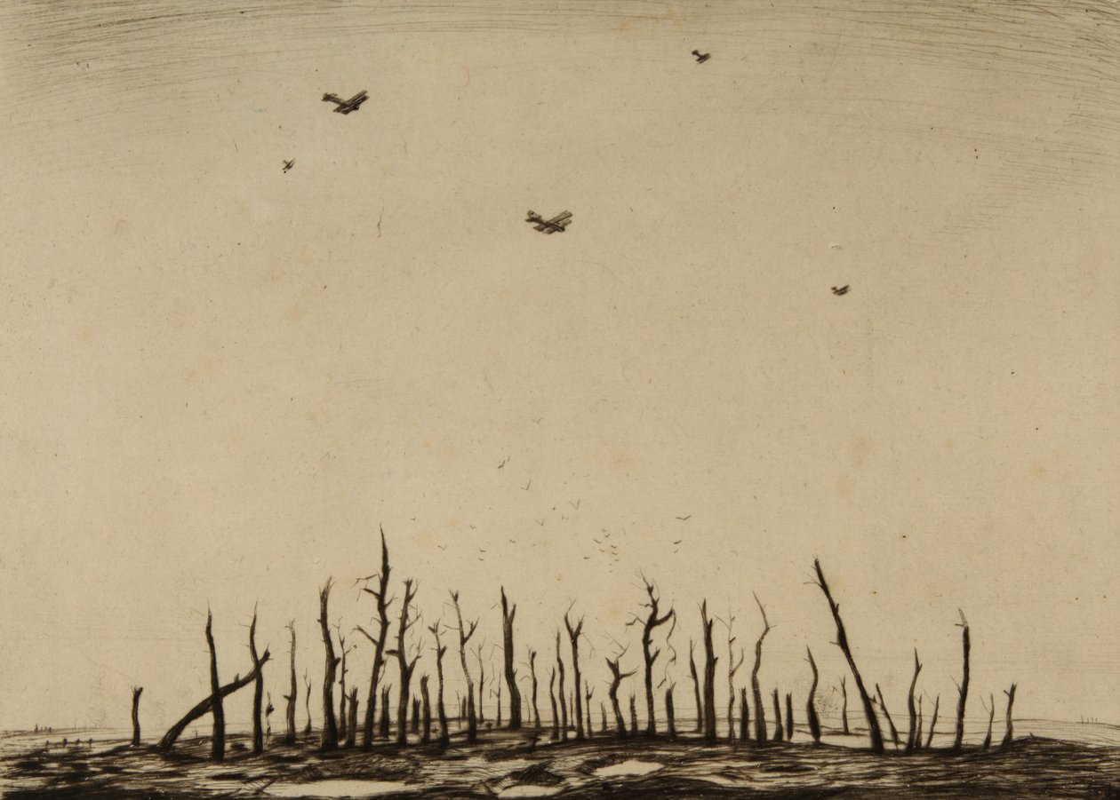 The Cursed Wood by Christopher Richard Wynne Nevinson