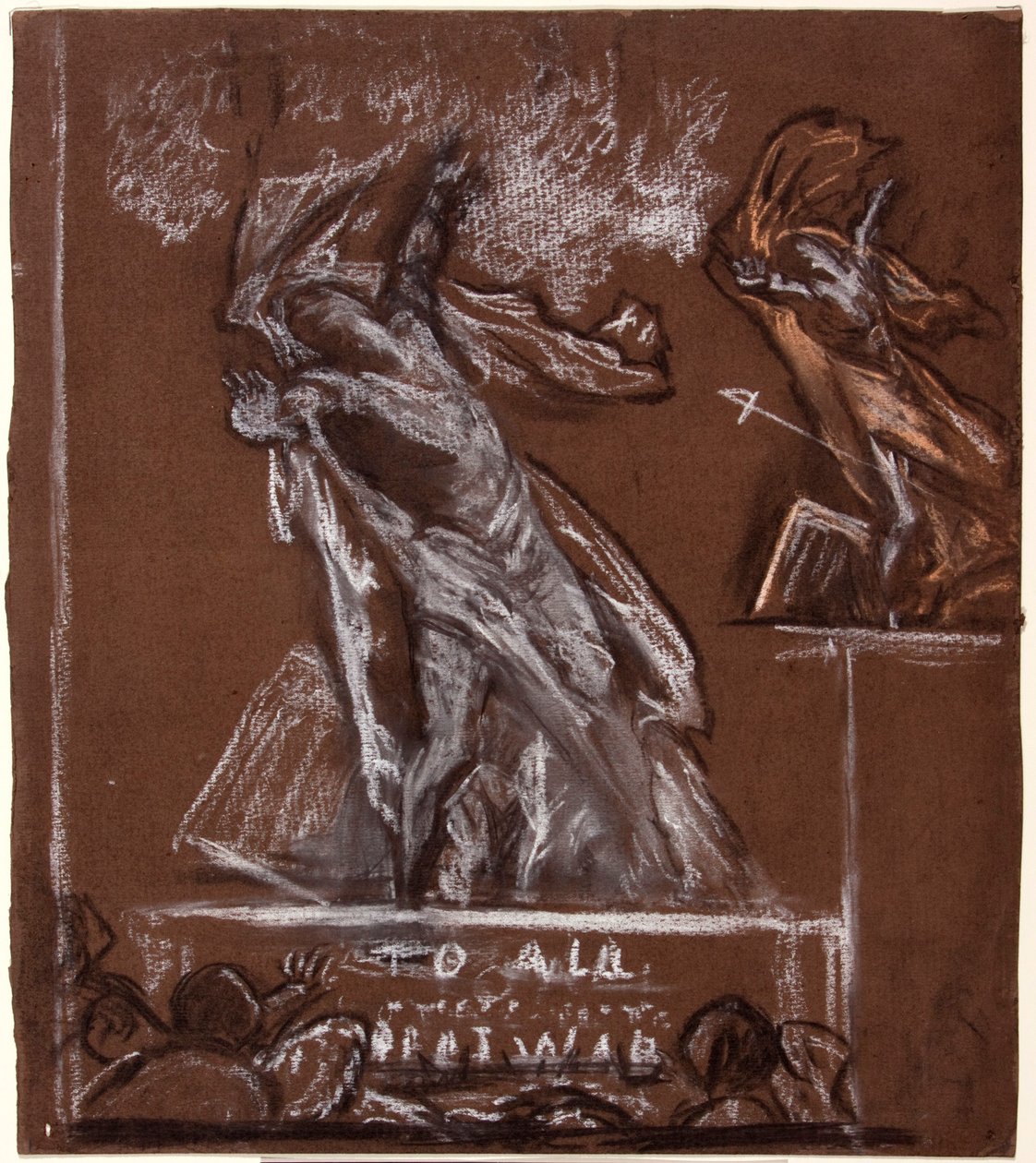 Figure Study for a War Memorial, c. 1920 by Christopher Williams