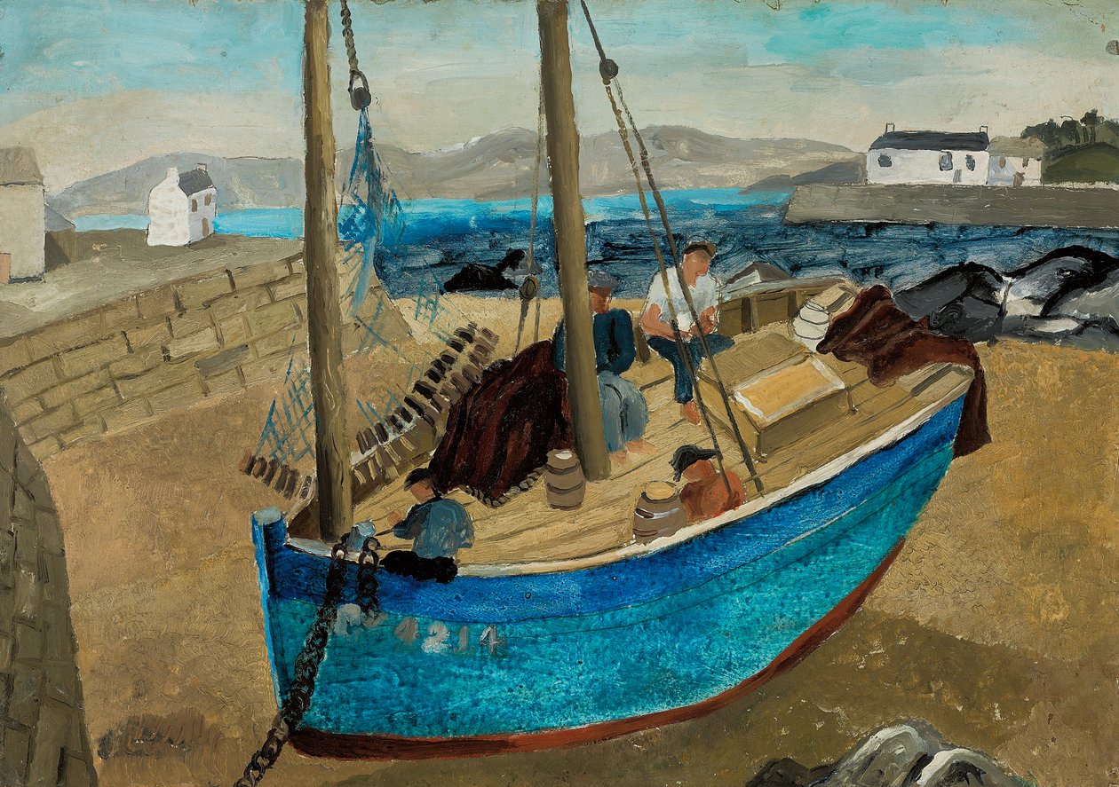 The Blue Boat by Christopher Wood