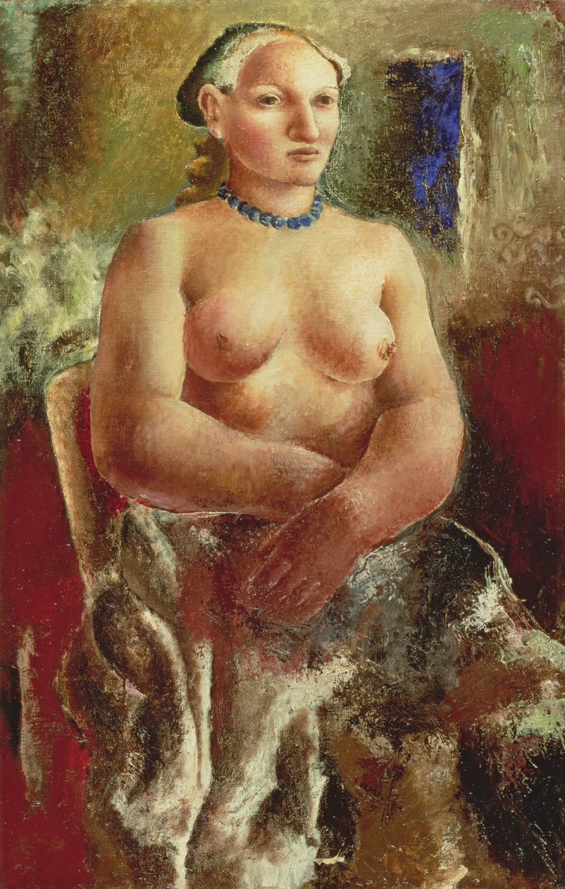 The Blue Necklace, 1926 by Christopher Wood