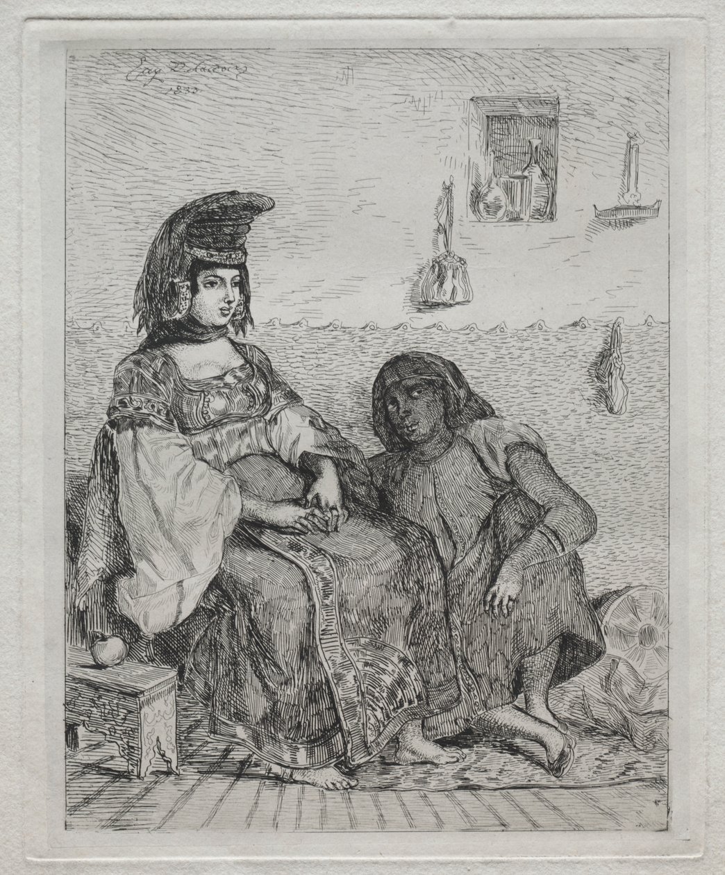 A Jewish Woman of Algiers by Chöying Dorjé, the Tenth Black Hat Karmapa (Tibetan