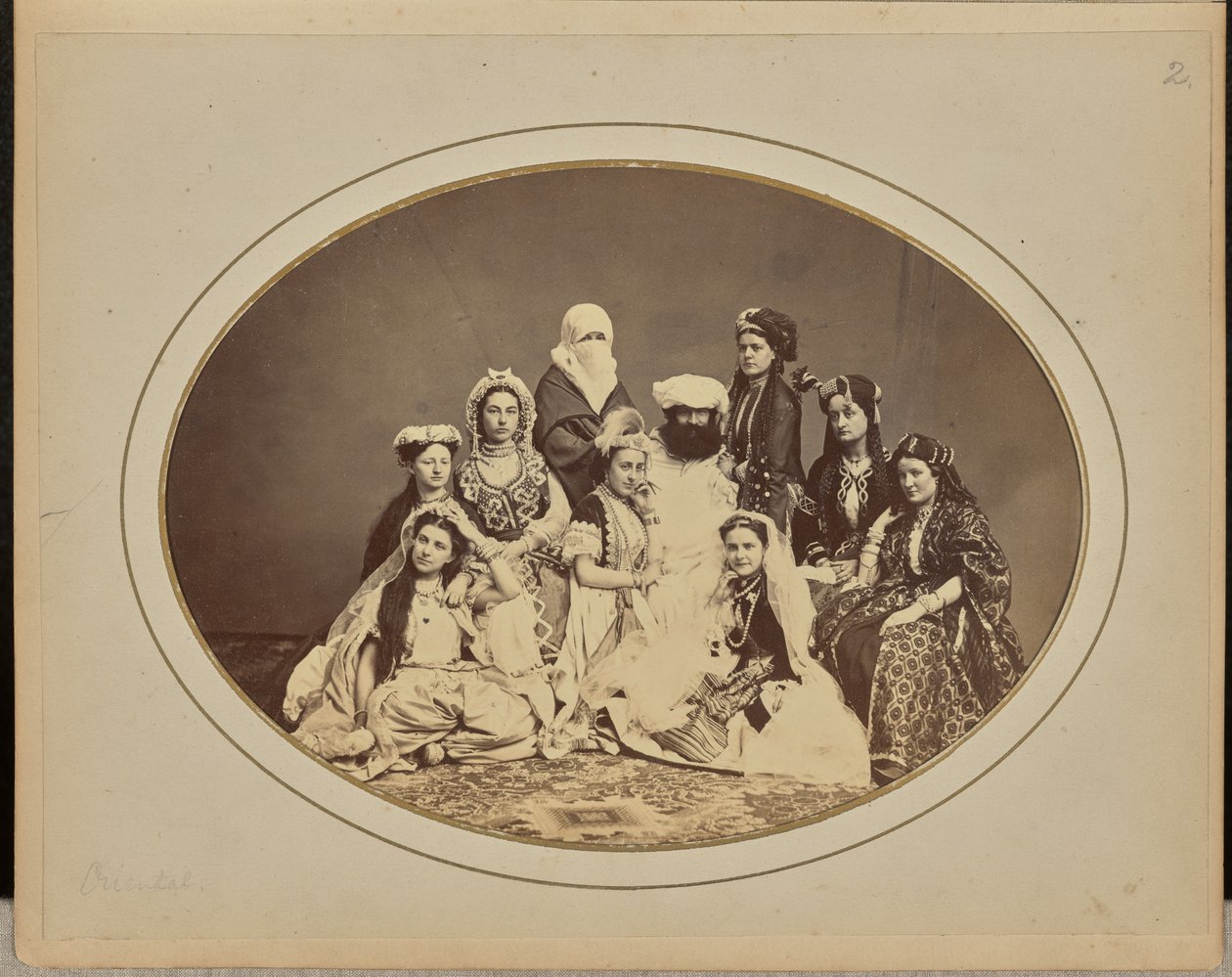 Group Wearing Costumes by Churchill and Denison