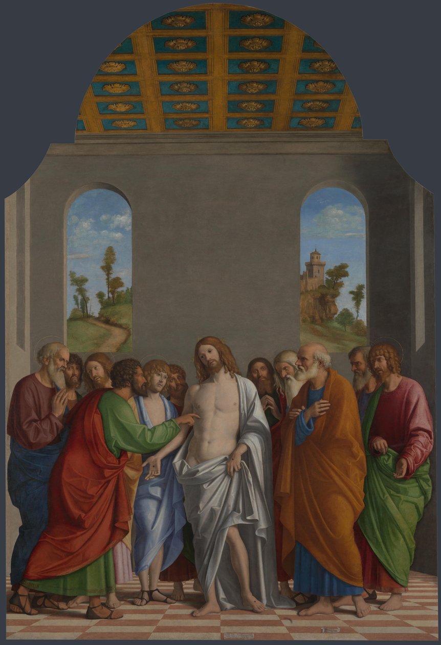 Incredulity of Saint Thomas by Cima da Conegliano