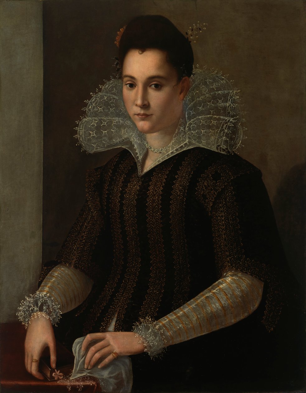 Portrait of a Lady by Circle of Alessandro Allori