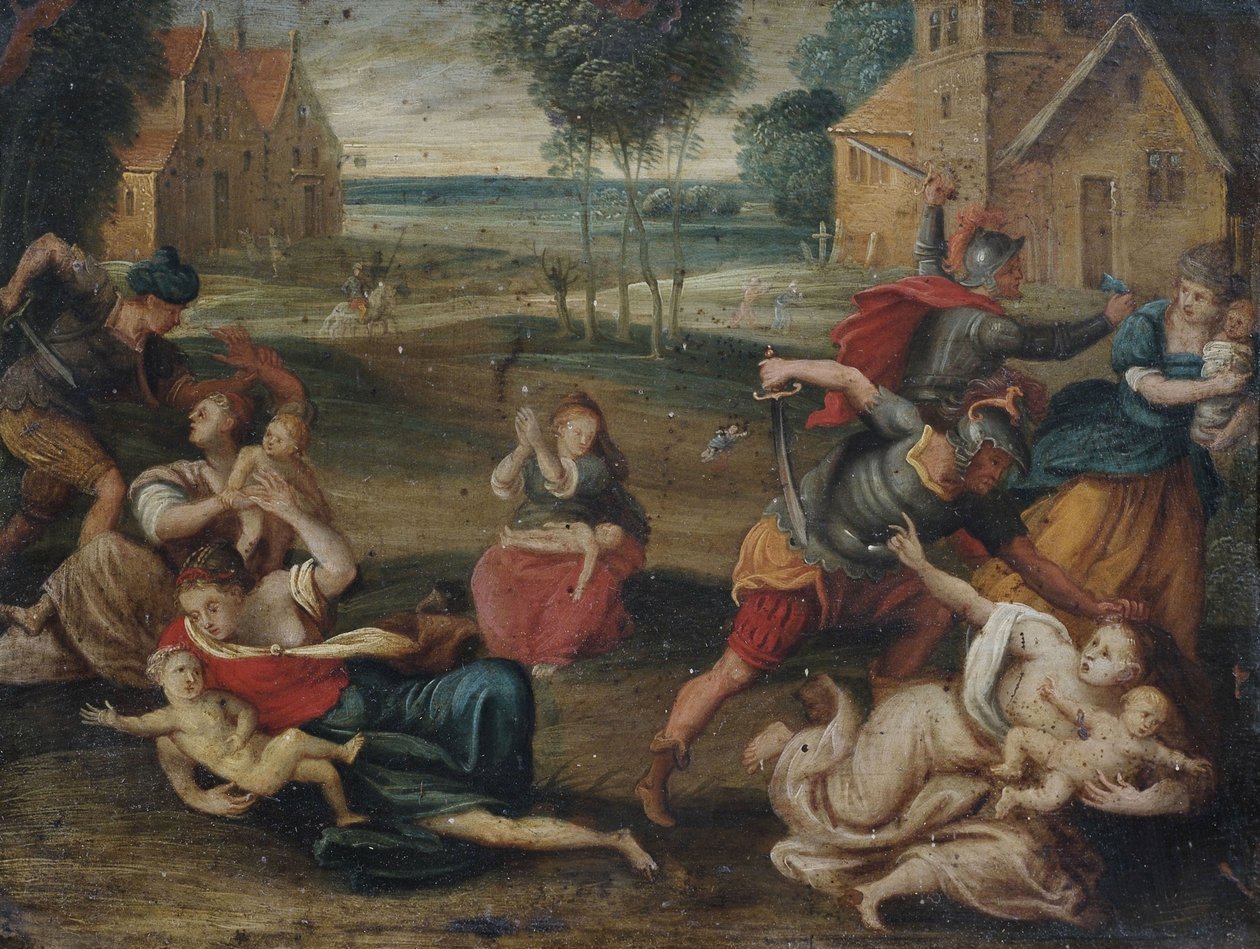 The Massacre of the Innocents by Circle of Frans Francken the Younger