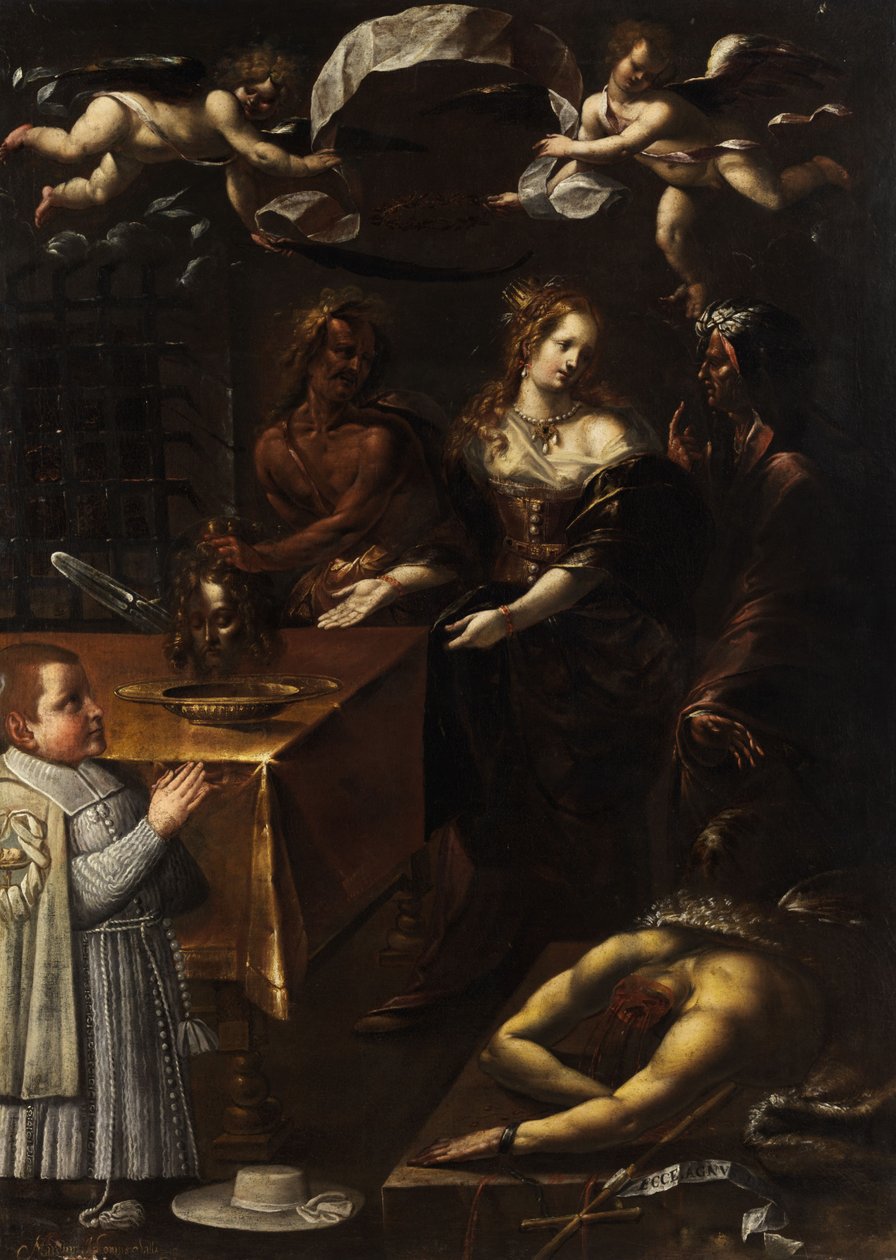 The Beheading of John the Baptist by Circle of Giulio Cesare Procaccini