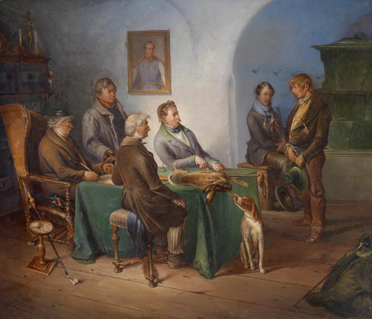 The Poacher by Circle of Josef Danhauser: Fine art print