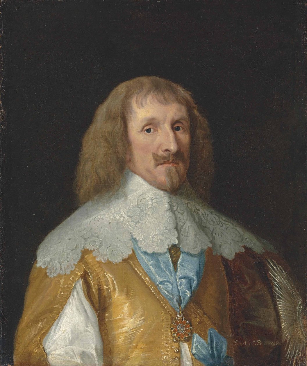 Portrait of Philip Herbert, 4th Earl of Pembroke by Circle of Anthony van Dyck