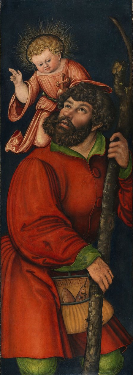 Saint Christopher by Circle of Lucas Cranach the Elder