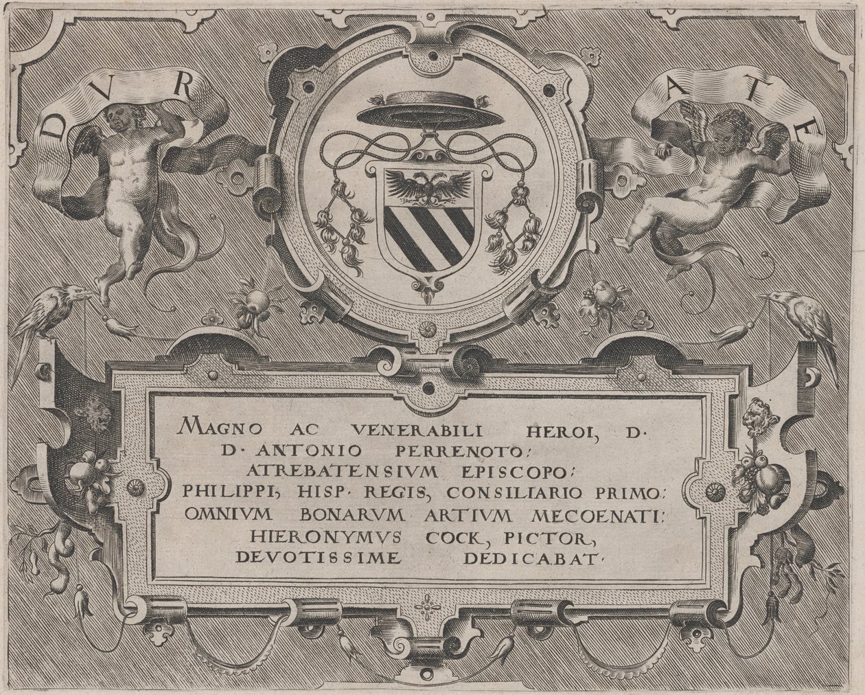 Dedication by Circle of Lucas van Doetechum and Johannes