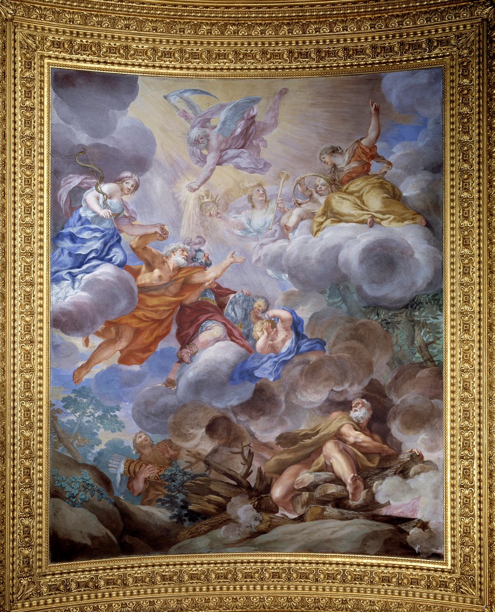 Allegory of Saturn Extolling the Magnificence of the Medici Family by Ciro Ferri