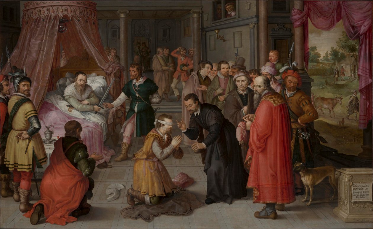 The Justice of William III, Count of Holland by Claes Jacobsz van der Heck